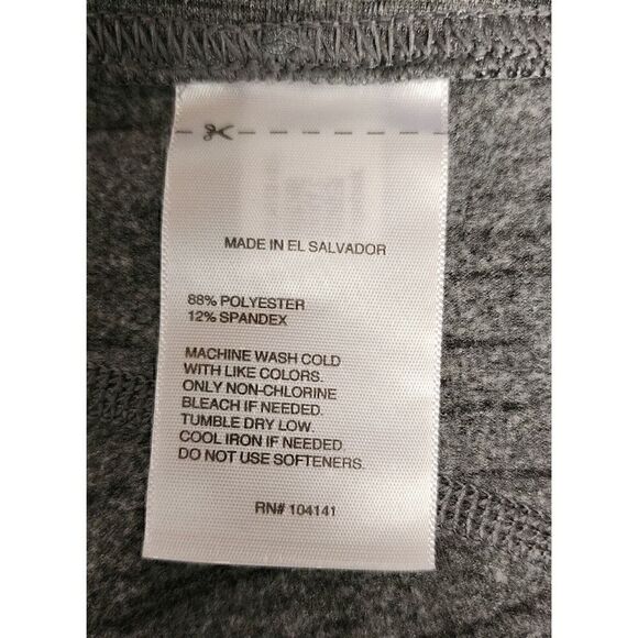 REEBOK Women’s Small Speedwick Gray Athletic Running Leggings Size Large - Picture 5 of 5